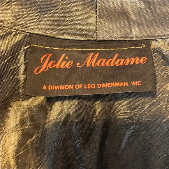 Vintage Jolie Madame strapless dress and matching coat size 12 - Picture 4 of 12